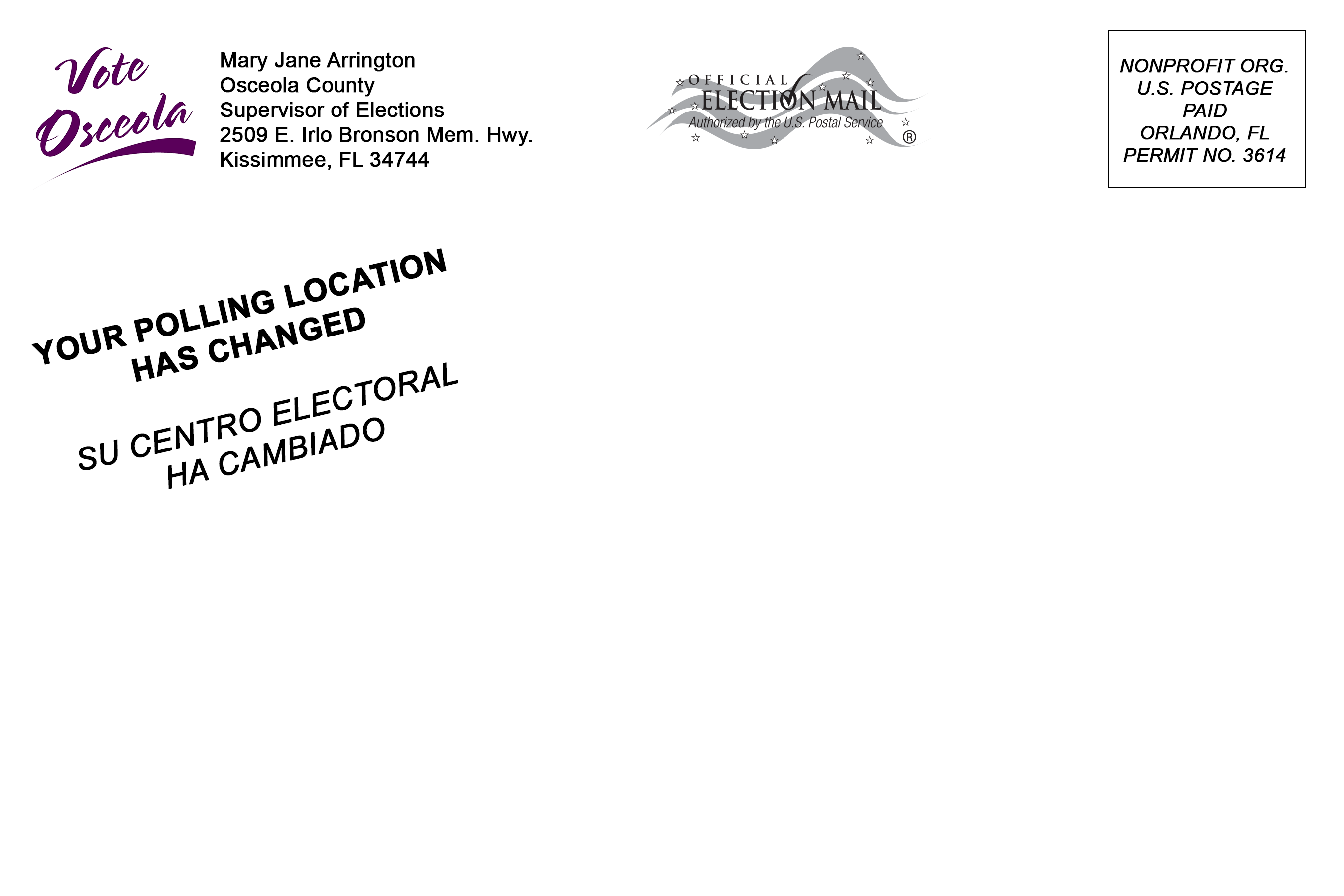 Your Polling Location Has Changed - 03.08.24 sample back